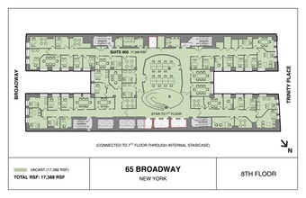 65 Broadway, New York, NY à louer Plan de site– Image 2 sur 2