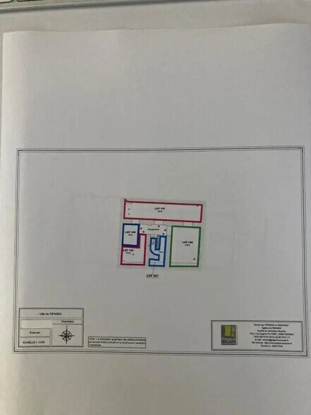 Local commercial dans Rennes à vendre - Plan d’étage – Image 2 sur 2
