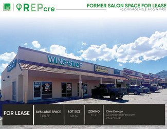 Plus de détails pour 4020 Monroe Ave, El Paso, TX - Local commercial à louer