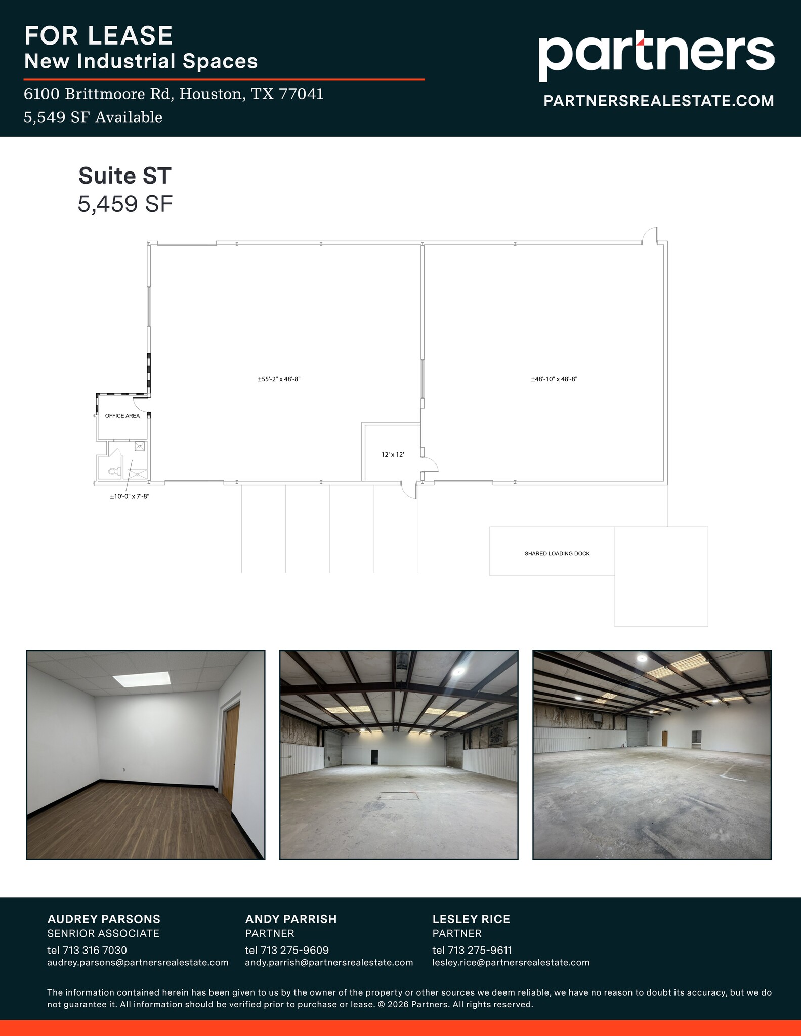 6100 Brittmoore Rd, Houston, TX à louer Plan de site– Image 1 sur 1