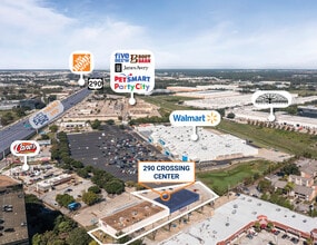 13470 Northwest Fwy, Houston, TX - VUE AÉRIENNE  vue de carte