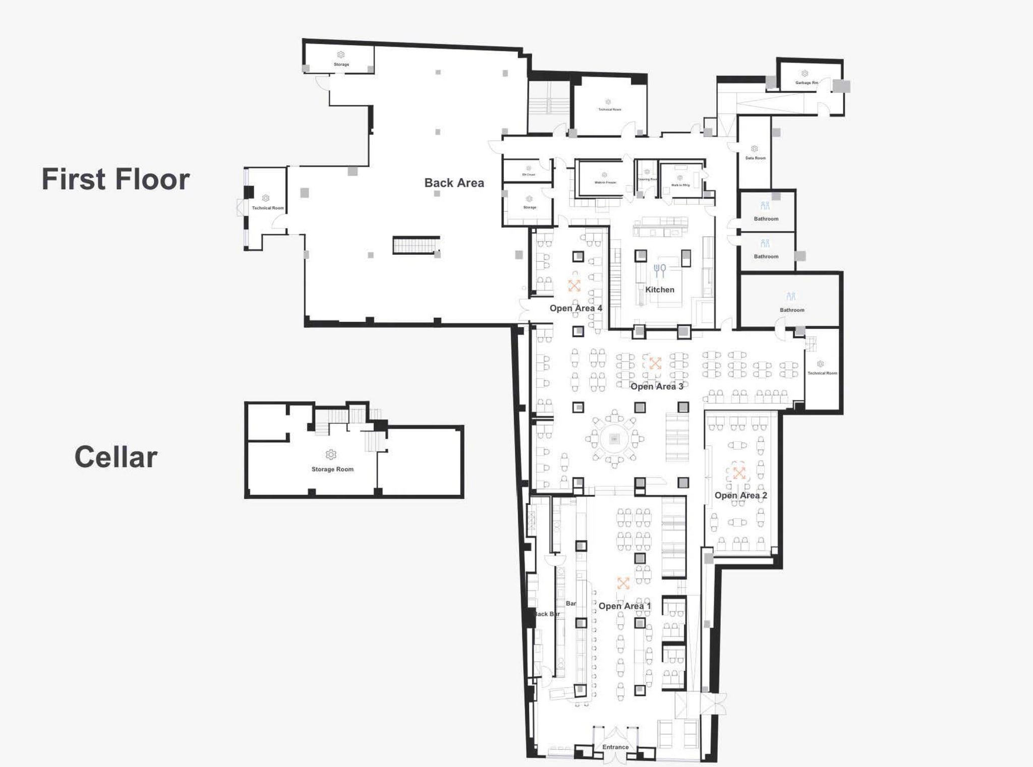 40 Wall St, New York, NY à louer Plan d’étage– Image 1 sur 6