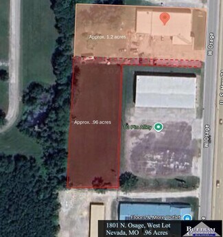 Plus de détails pour 1801 N Osage Blvd SW Lot, Nevada, MO - Terrain à vendre