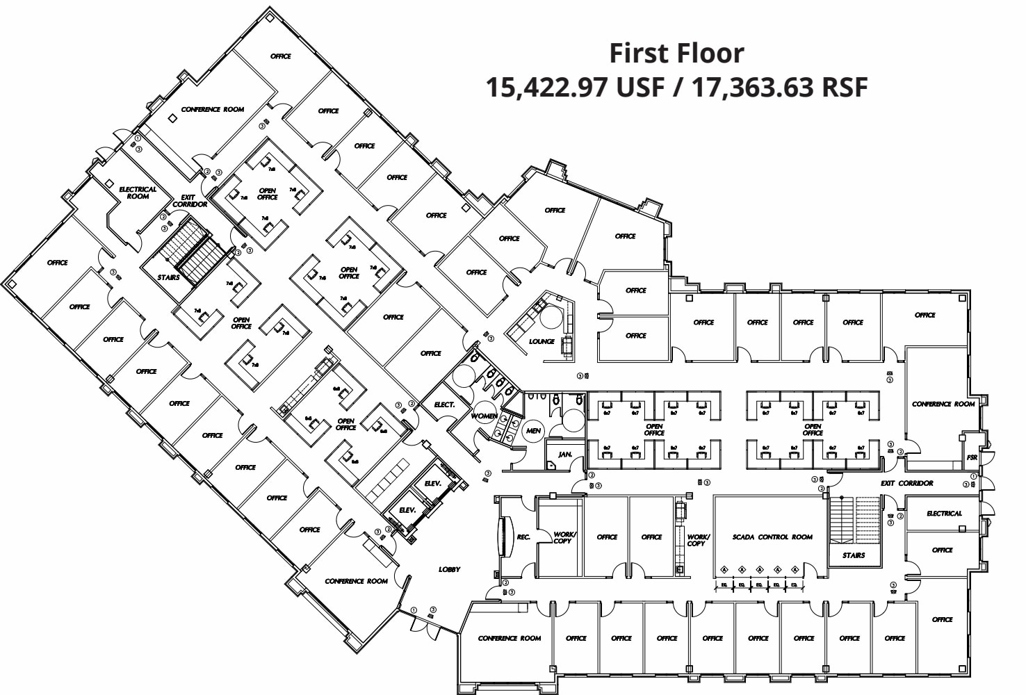 11117 River Run Blvd, Bakersfield, CA à louer Plan d’étage– Image 1 sur 1