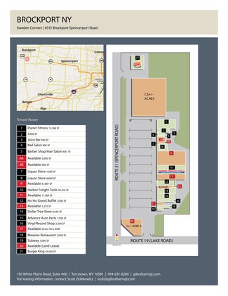 Plus de détails pour 6465-6515 Brockport-Spencerport Rd, Brockport, NY - Local commercial à louer