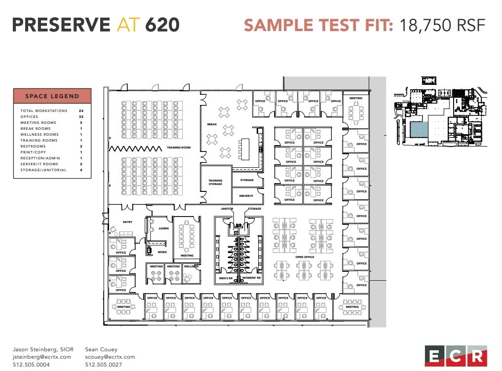 8201 N FM 620, Austin, TX à louer Plan d’étage– Image 1 sur 2