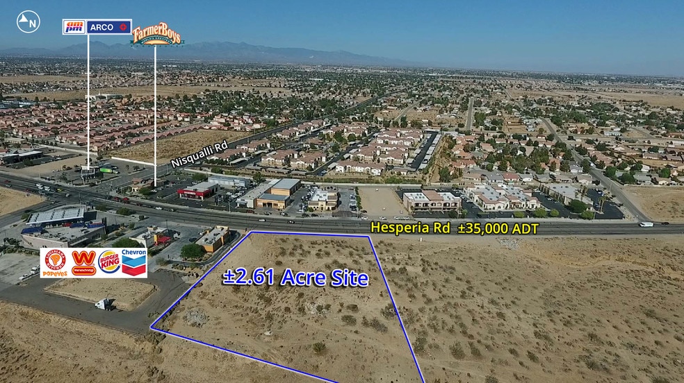 0 Hesperia Rd, Victorville, CA à louer - Aérien – Image 2 sur 7