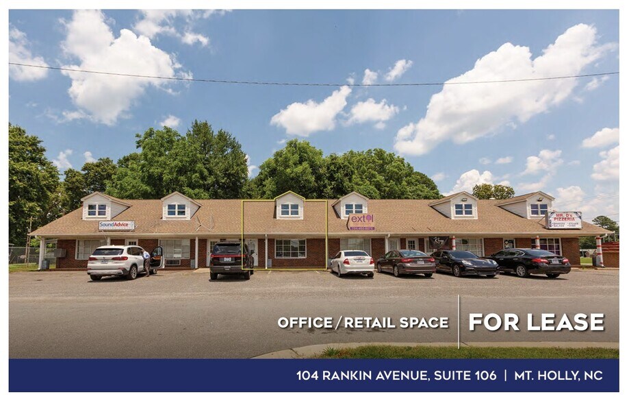 101-111 Rankin Ave, Mount Holly, NC à louer - Photo de l’immeuble – Image 1 sur 11