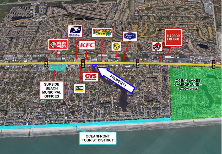 631 US-17 BUS, Surfside Beach, SC à vendre - Photo de l’immeuble – Image 3 sur 3