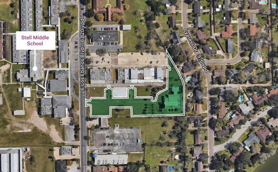 1024 W Los Ebanos Blvd, Brownsville, TX à vendre - Aérien – Image 3 sur 8