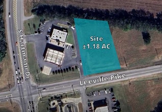 Leeville Pike, Lebanon, TN - VUE AÉRIENNE  vue de carte - Image1