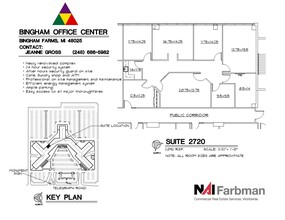 30600-30700 - 30800 Telegraph Rd, Bingham Farms, MI à louer Plan d’étage– Image 1 sur 1
