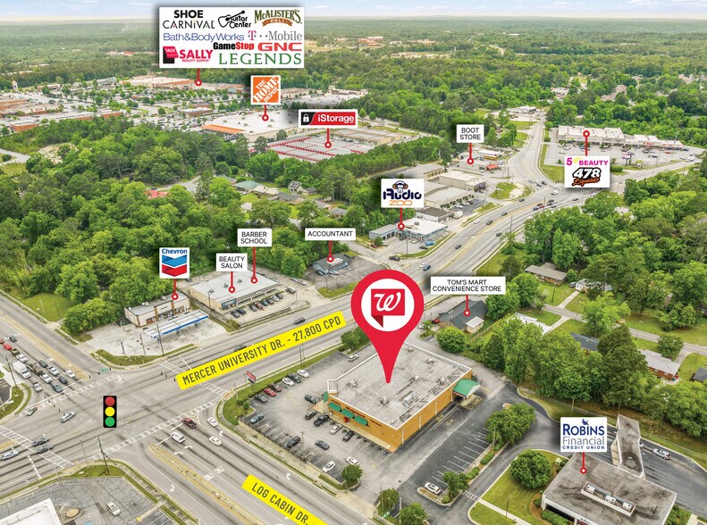 4305 Mercer University Dr, Macon-Bibb, GA à vendre - Photo de l’immeuble – Image 2 sur 5