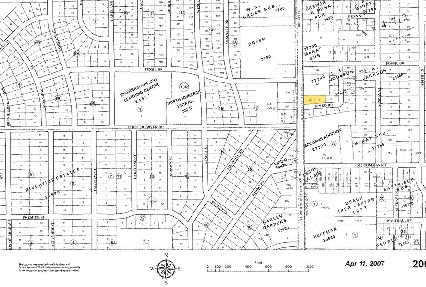 3330 N Beach St, Haltom City, TX à vendre - Plan cadastral – Image 2 sur 23