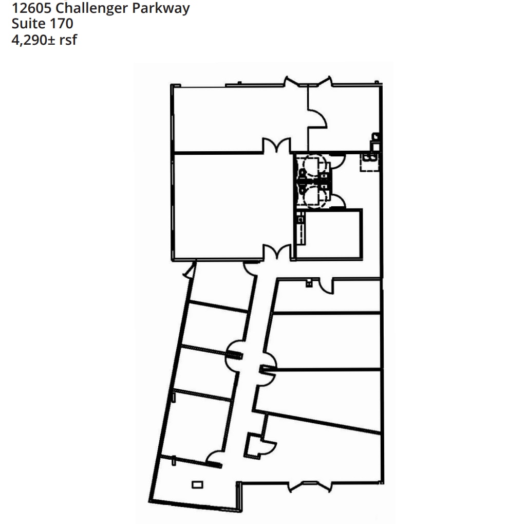 12661 Challenger Pky, Orlando, FL à louer Plan d’étage– Image 1 sur 1