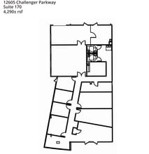 12661 Challenger Pky, Orlando, FL à louer Plan d’étage– Image 1 sur 1