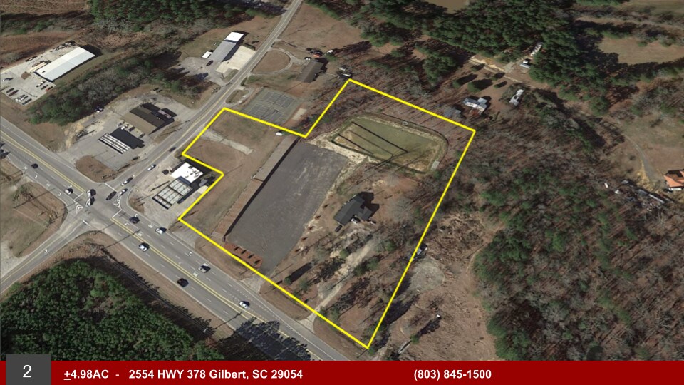 2554 Highway 378, Gilbert, SC à vendre - Photo de l’immeuble – Image 2 sur 5