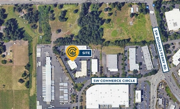 9755 SW Commerce Cir, Wilsonville, OR - Vue aérienne  vue de carte