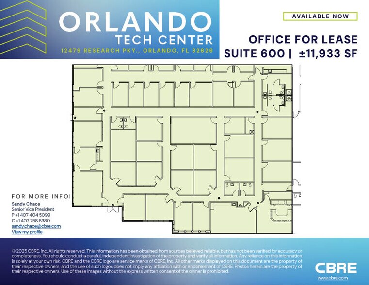 12479 Research Pky, Orlando, FL à louer - Plan de site – Image 3 sur 3
