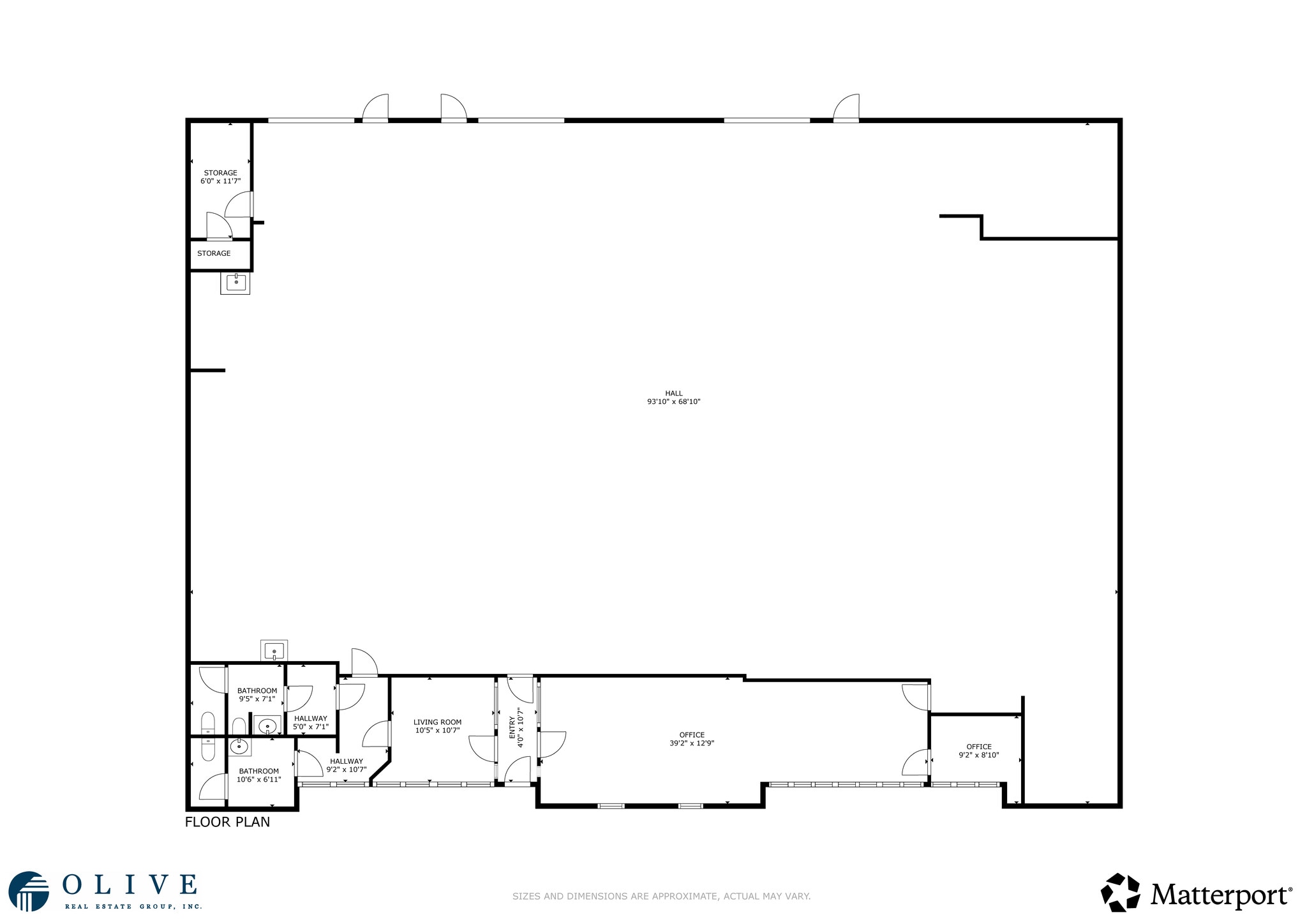 1525-1565 Vapor Trl, Colorado Springs, CO à louer Plan d’étage– Image 1 sur 1