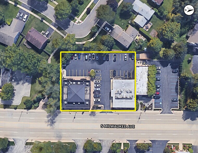 212 S Milwaukee Ave, Wheeling, IL à vendre - Aérien – Image 3 sur 12