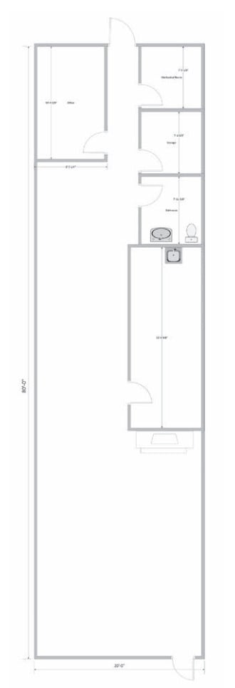 801-825 Brown School Rd, Evansville, WI à louer Plan d’étage– Image 1 sur 2