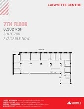 1120 20th St NW, Washington, DC à louer Plan d’étage– Image 1 sur 1