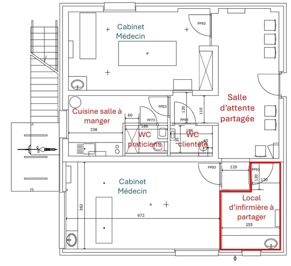 Local d’activités dans Pessac à louer Plan de site– Image 1 sur 1