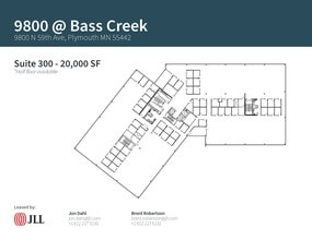 9800 N 59th Ave, Plymouth, MN à louer Plan d’étage– Image 1 sur 1