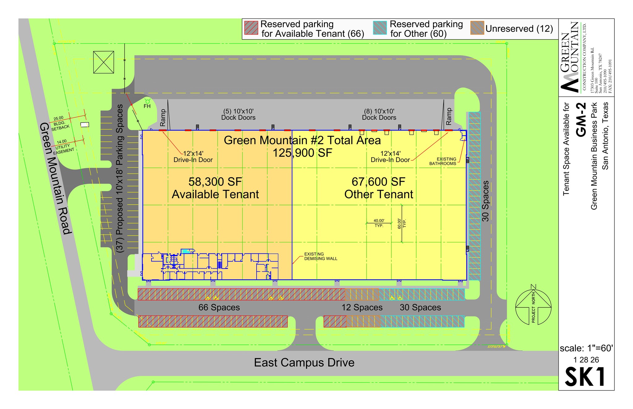 17280 Green Mountain Rd, San Antonio, TX à louer Plan de site– Image 1 sur 7