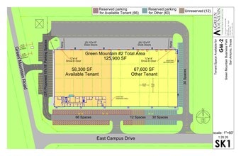 17280 Green Mountain Rd, San Antonio, TX à louer Plan de site– Image 1 sur 7