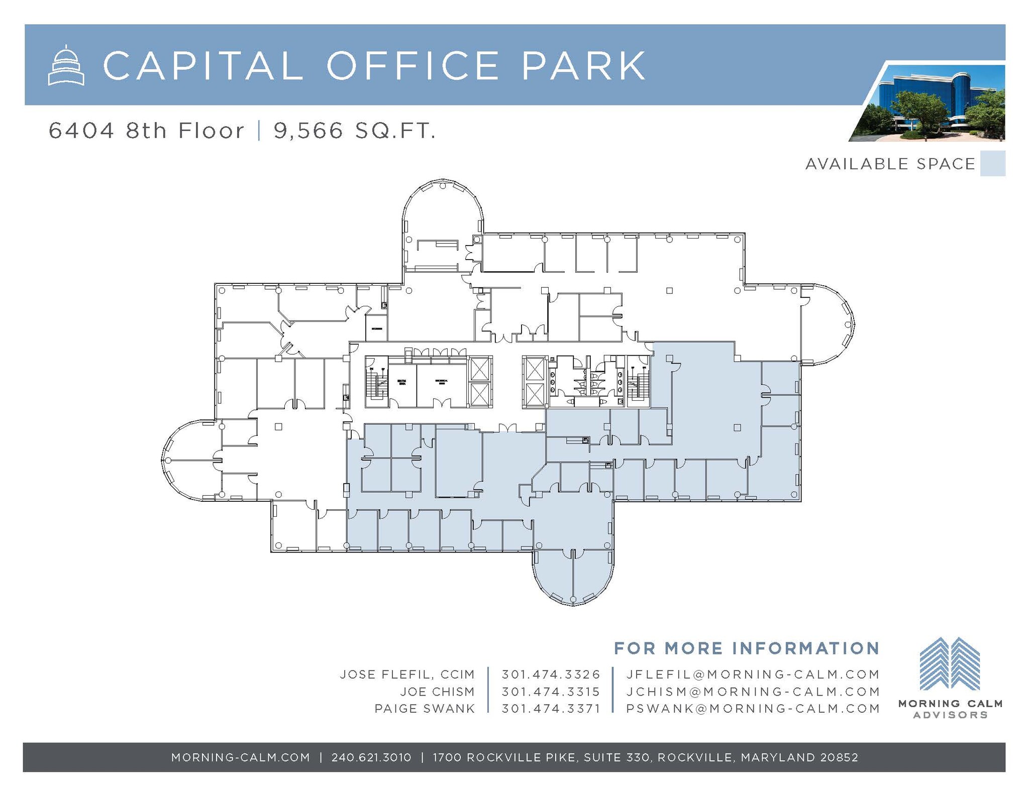 6404 Ivy Ln, Greenbelt, MD à louer Plan d’étage– Image 1 sur 2