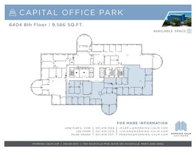 6404 Ivy Ln, Greenbelt, MD à louer Plan d’étage– Image 1 sur 2