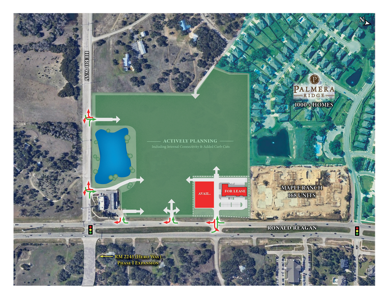 17709 Ronald Reagan Blvd, Leander, TX à louer - Aérien – Image 2 sur 5