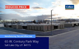 Plus de détails pour 65 W Century Park Way, South Salt Lake, UT - Local d’activités à vendre