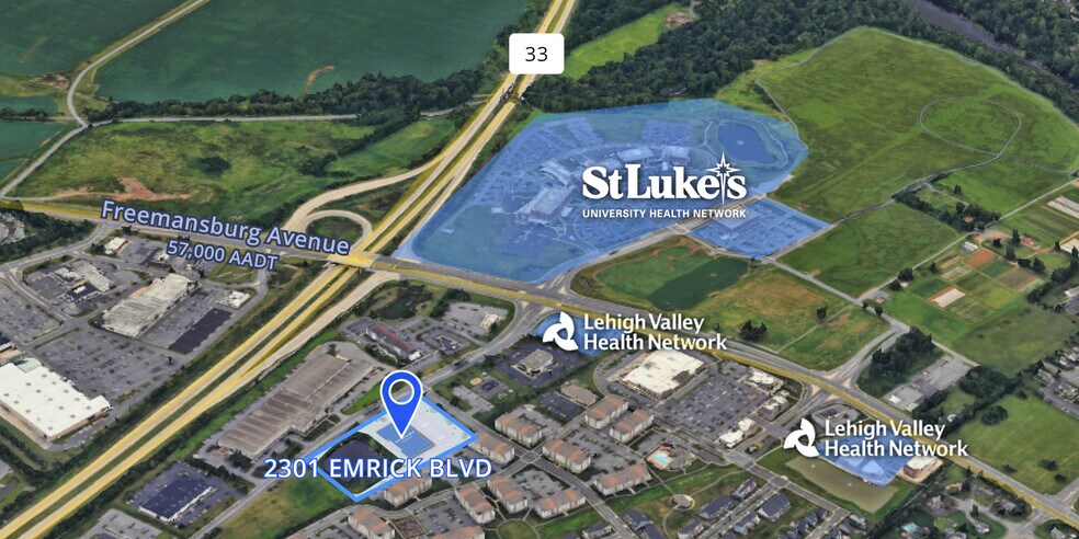 2301 Emrick Blvd, Bethlehem, PA à vendre - Photo principale – Image 1 sur 3