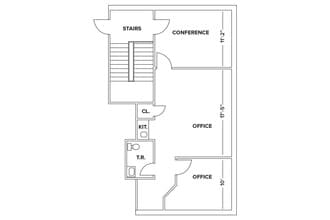 211 Commons Way, Princeton, NJ à louer Plan d’étage– Image 2 sur 2