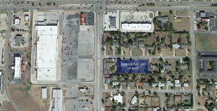 3434 NW Oak Ave, Lawton, OK - VUE AÉRIENNE vue de carte