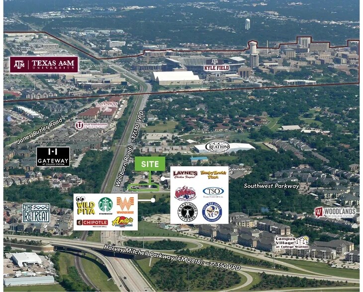 101 Southwest Pky, College Station, TX à louer - Photo de l’immeuble – Image 2 sur 3