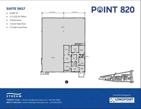 5721 E Rosedale St, Fort Worth, TX à louer Plan d’étage– Image 1 sur 1