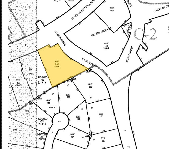 4884 Stone Mountain Hwy, Lilburn, GA à vendre - Plan cadastral – Image 2 sur 9
