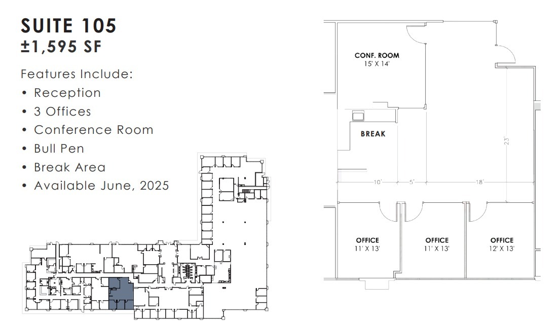 11333 N Scottsdale Rd, Scottsdale, AZ à louer Plan d’étage– Image 1 sur 1