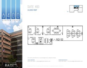 6400 Shafer Ct, Rosemont, IL à louer Plan d’étage– Image 1 sur 1