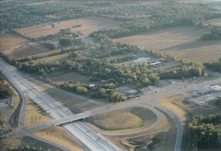 I-75, Clio, MI - VUE AÉRIENNE  vue de carte