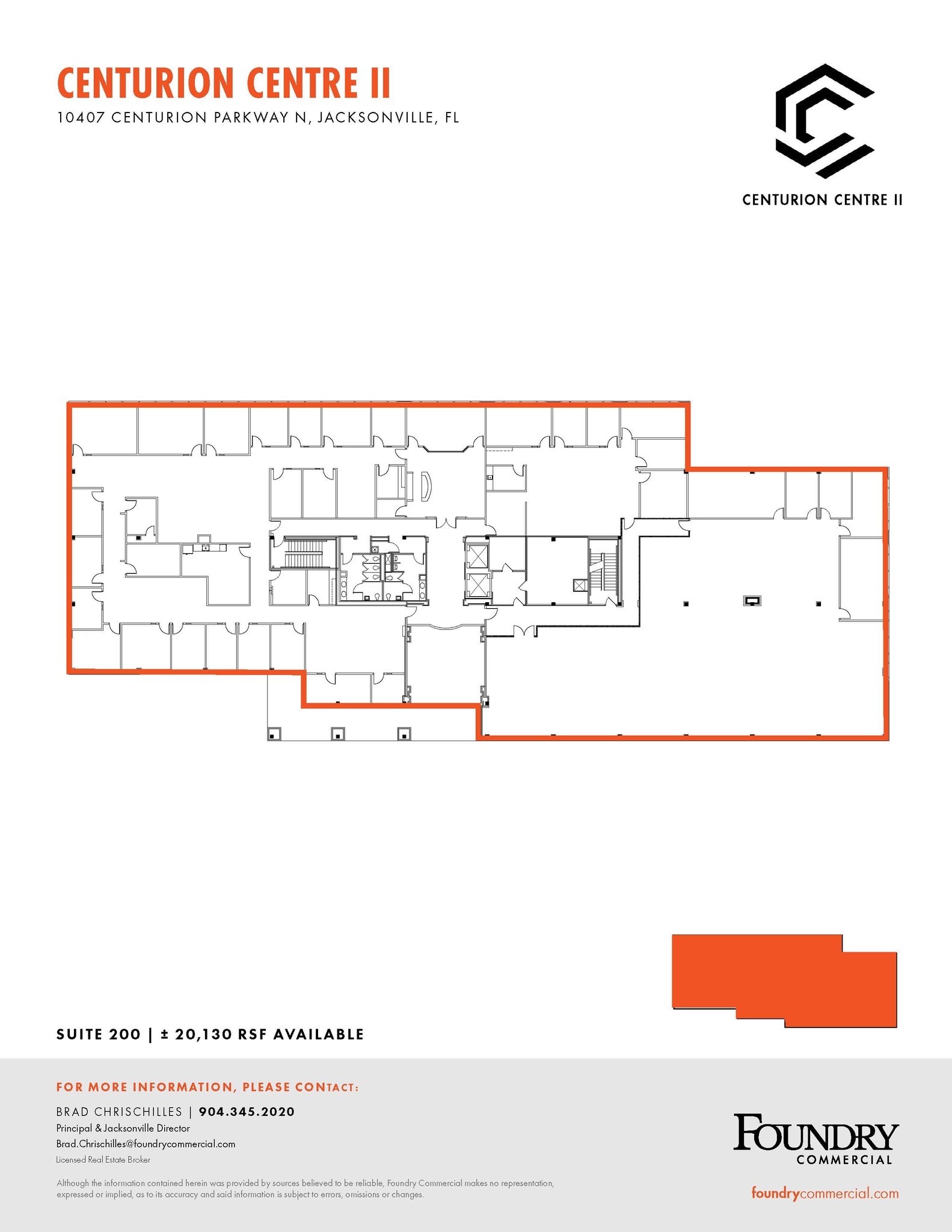 10375 Centurion Pky N, Jacksonville, FL à louer Plan d’étage– Image 1 sur 2