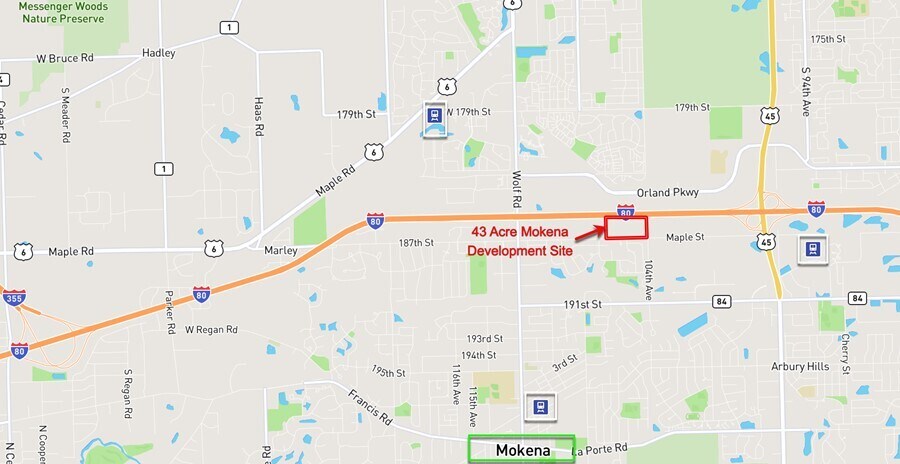 W 187th St & Wolf Rd, Mokena, IL à vendre - Photo de l’immeuble – Image 2 sur 3