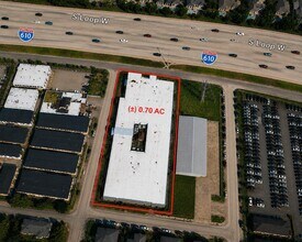 9603 Riddlewood Ln, Houston, TX - Vue aérienne vue de carte