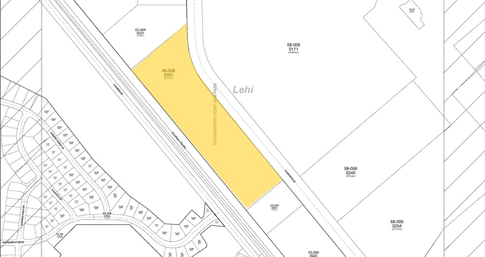2901 N Ashton Blvd, Lehi, UT à louer - Plan cadastral – Image 2 sur 5