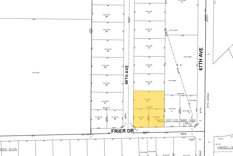 6730 W Frier Dr, Glendale, AZ à louer - Plan cadastral – Image 3 sur 3
