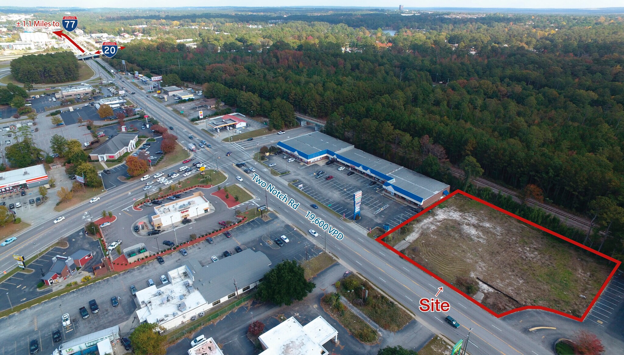7374 Two Notch Rd, Columbia, SC à louer Photo de l’immeuble– Image 1 sur 3
